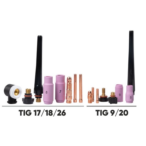 9 TIG RF (4м) Горелка сварочная SuperFlex EV09RF-40. Фото 4