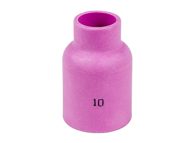 Сопло кер.БОЛЬШАЯ ГАЗ ЛИНЗА (TIG-17-18-26) №10 ф18. Фото 1