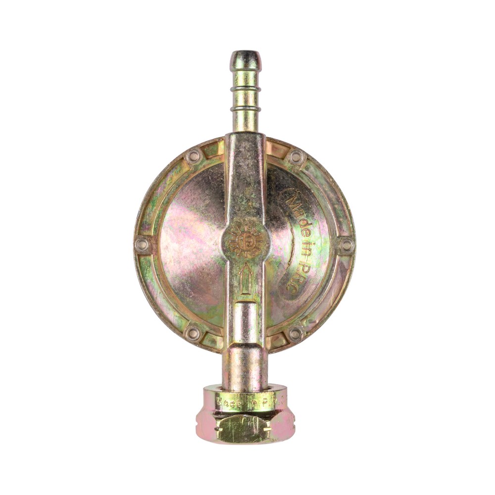 Редуктор пропановый с регулятором тип ЛЯГУШКА Foxweld (вход. гайка 21.8-14/1LH, вых. 9мм). Фото 2