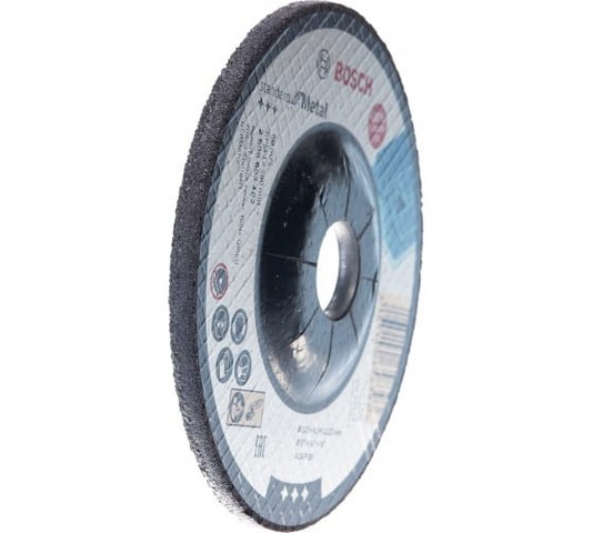 Круг зачистной Standart 125х6 мм BOSCH. Фото 2