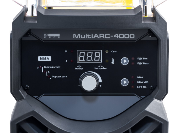 Аппарат инверторный КЕДР MultiARC-4000 (380В, 20-400А). Фото 3