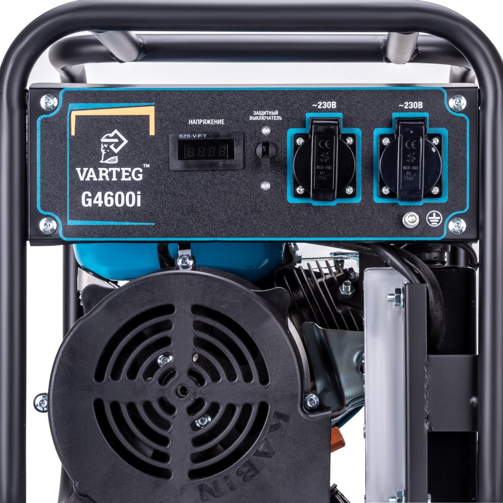 Бензиновый инверторный генератор VARTEG G4600i. Фото 6