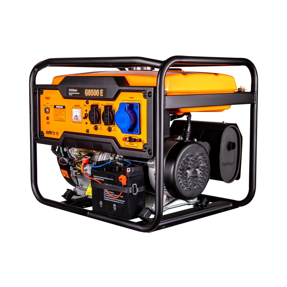 Бензиновый генератор FoxWeld Standart G6500 E. Фото 4