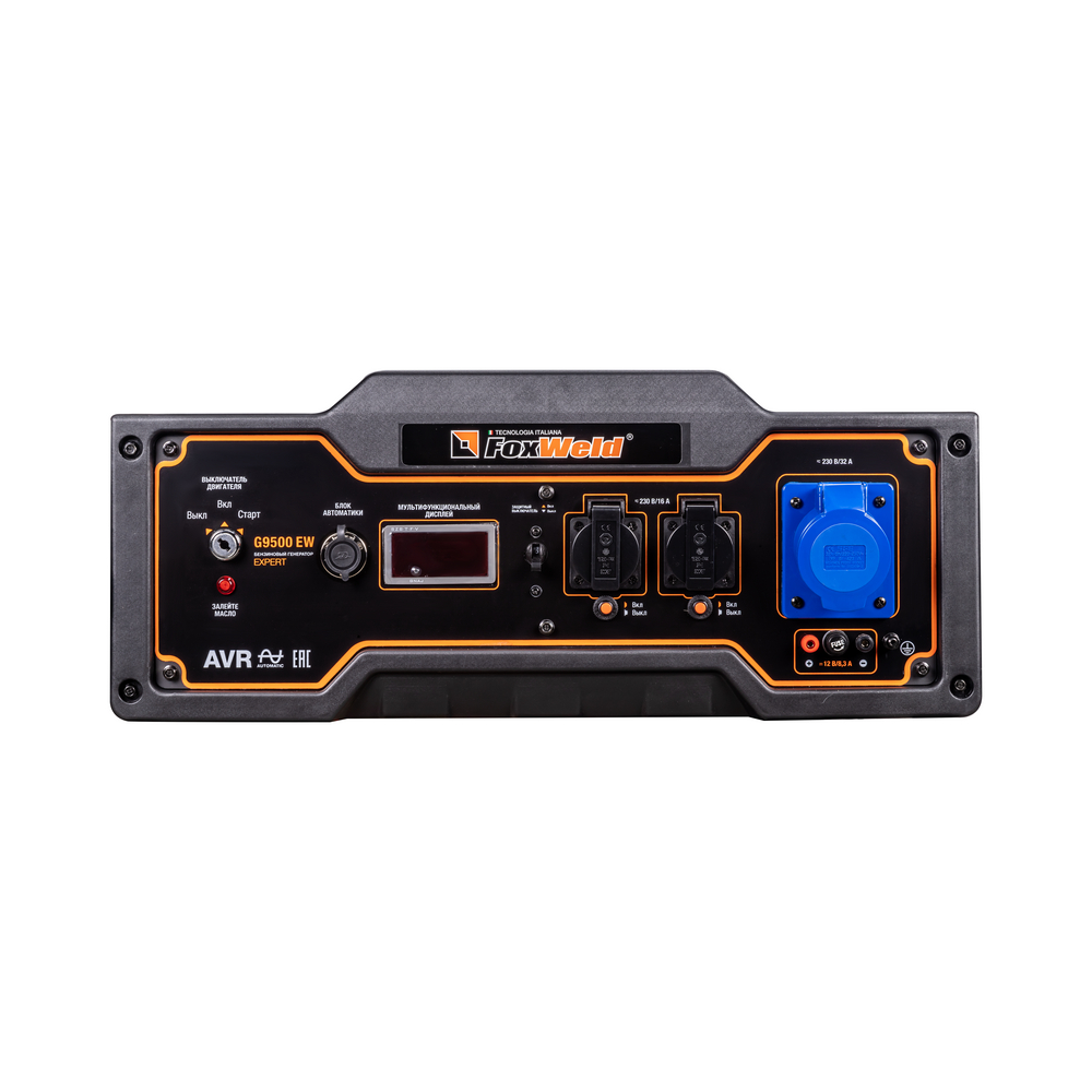 Бензиновый генератор FoxWeld Expert G9500 EW. Фото 4