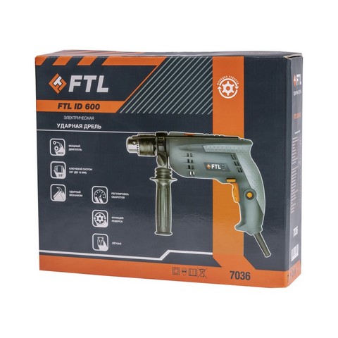 Ударная дрель FTL ID600. Фото 2