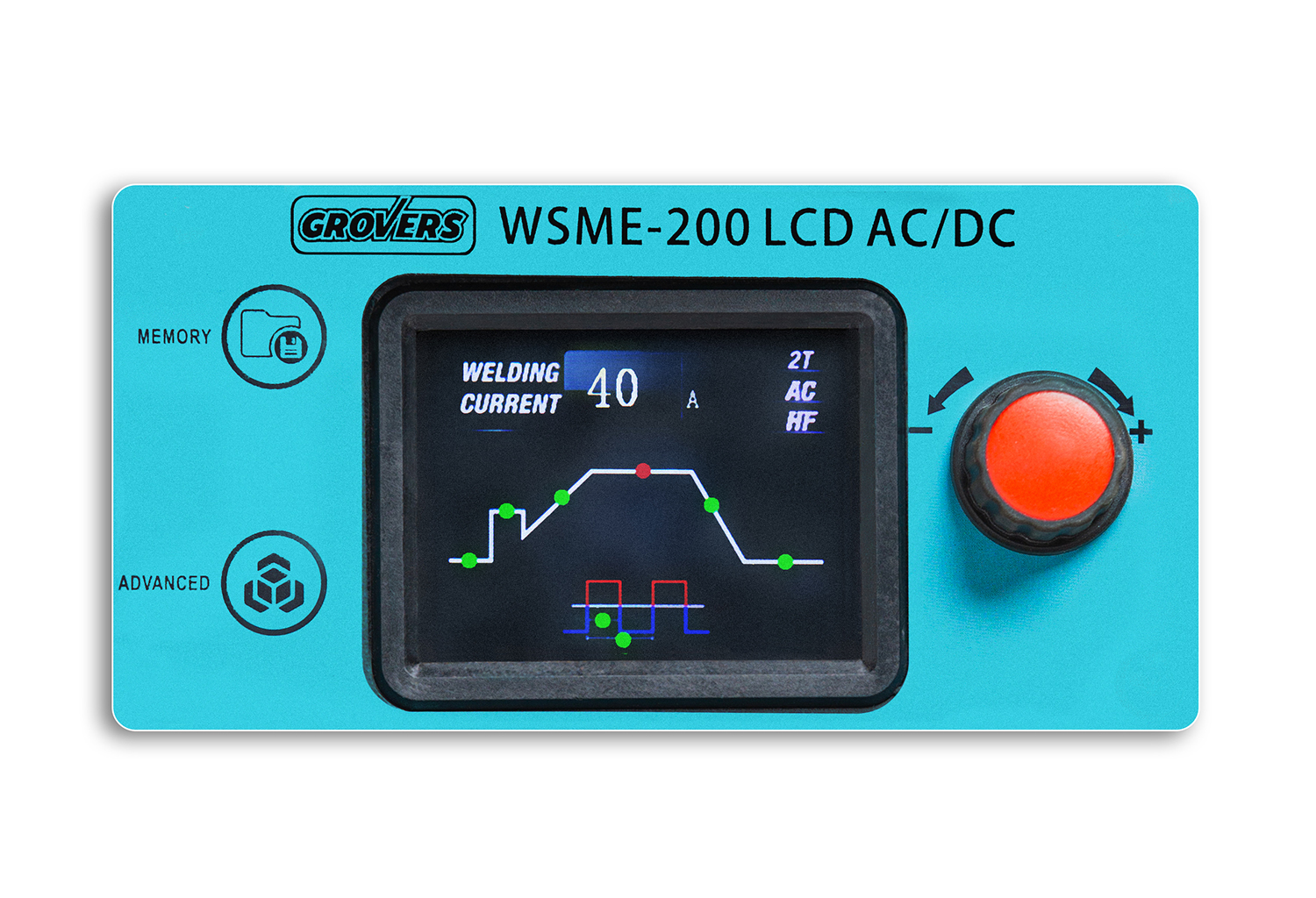 Инвертор cварочный WSME-200 LCD AC/DC GROVERS. Фото 3