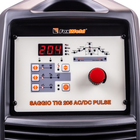 Аппарат аргонодуговой сварки SAGGIO TIG 205 AC/DC Pulse. Фото 4