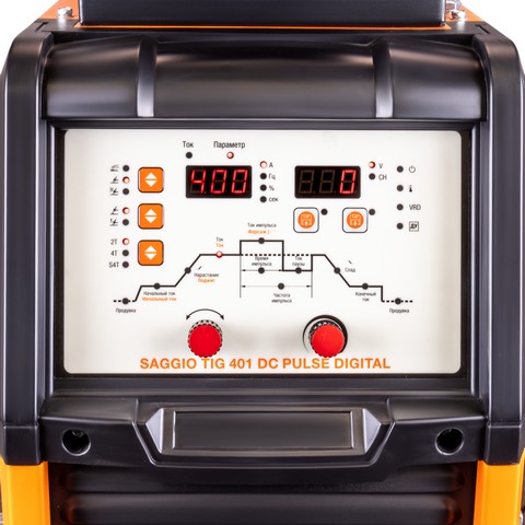 Аппарат аргонодуговой сварки SAGGIO TIG 401 DC Pulse Digital. Фото 4