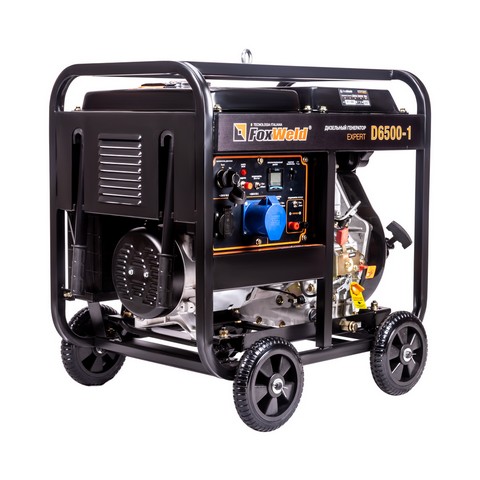 Дизельный генератор FoxWeld Expert D6500-1. Фото 2