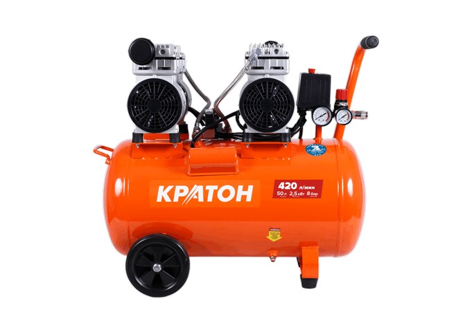 Компрессор с прямой передачей безмасляный Кратон AC-420-50-OFHS. Фото 1
