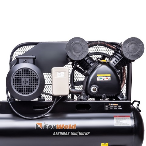 Компрессор масляный ременной AEROMAX 550/100 HP. Фото 4