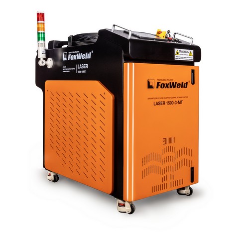Аппарат для ручной лазерной сварки, резки и очистки FOXWELD LASER 1500-3-МТ. Фото 2