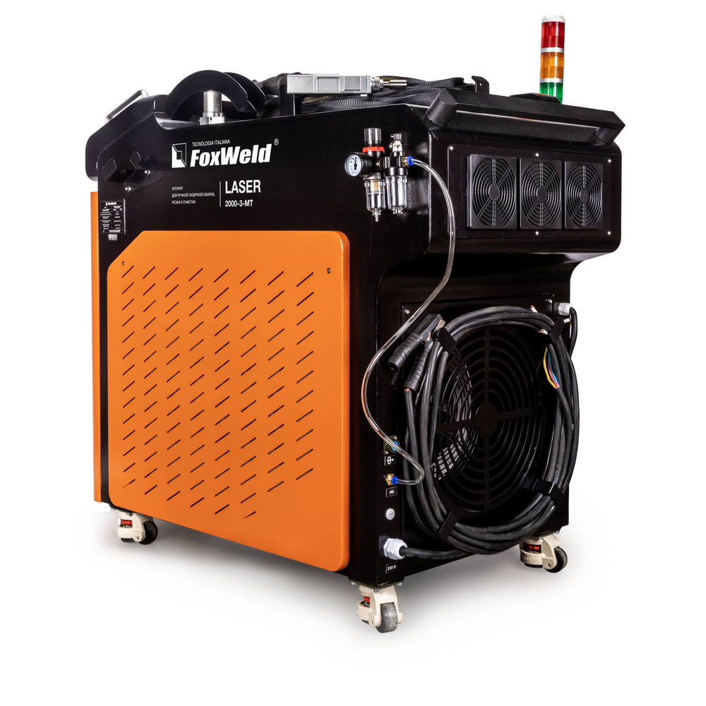 Аппарат для ручной лазерной сварки, резки и очистки FOXWELD LASER 2000-3-МТ. Фото 4