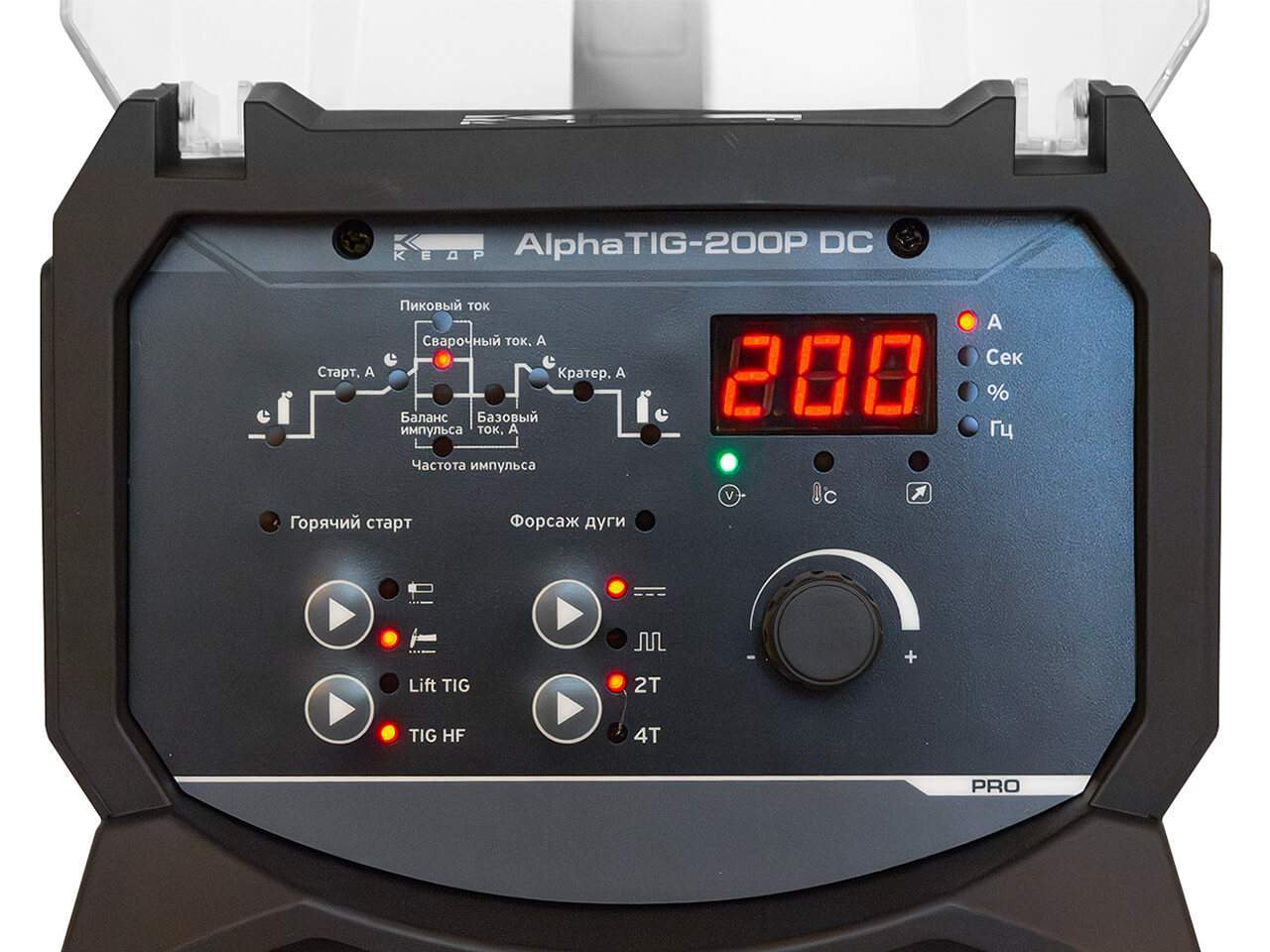 Установка аргонодуговой сварки КЕДР AlphaTIG-200P DC. Фото 4