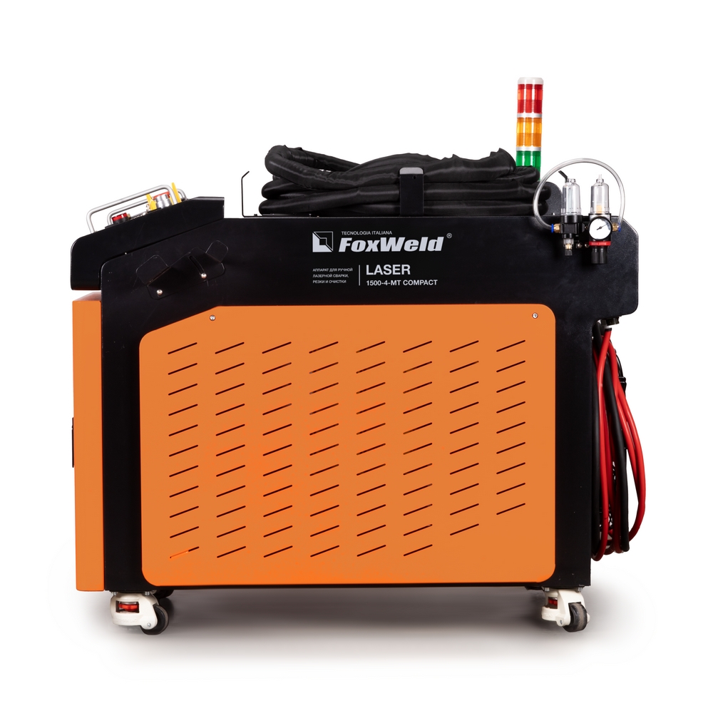 Аппарат для ручной лазерной сварки, резки и очистки FOXWELD LASER 1500-4-МТ COMPACT. Фото 3