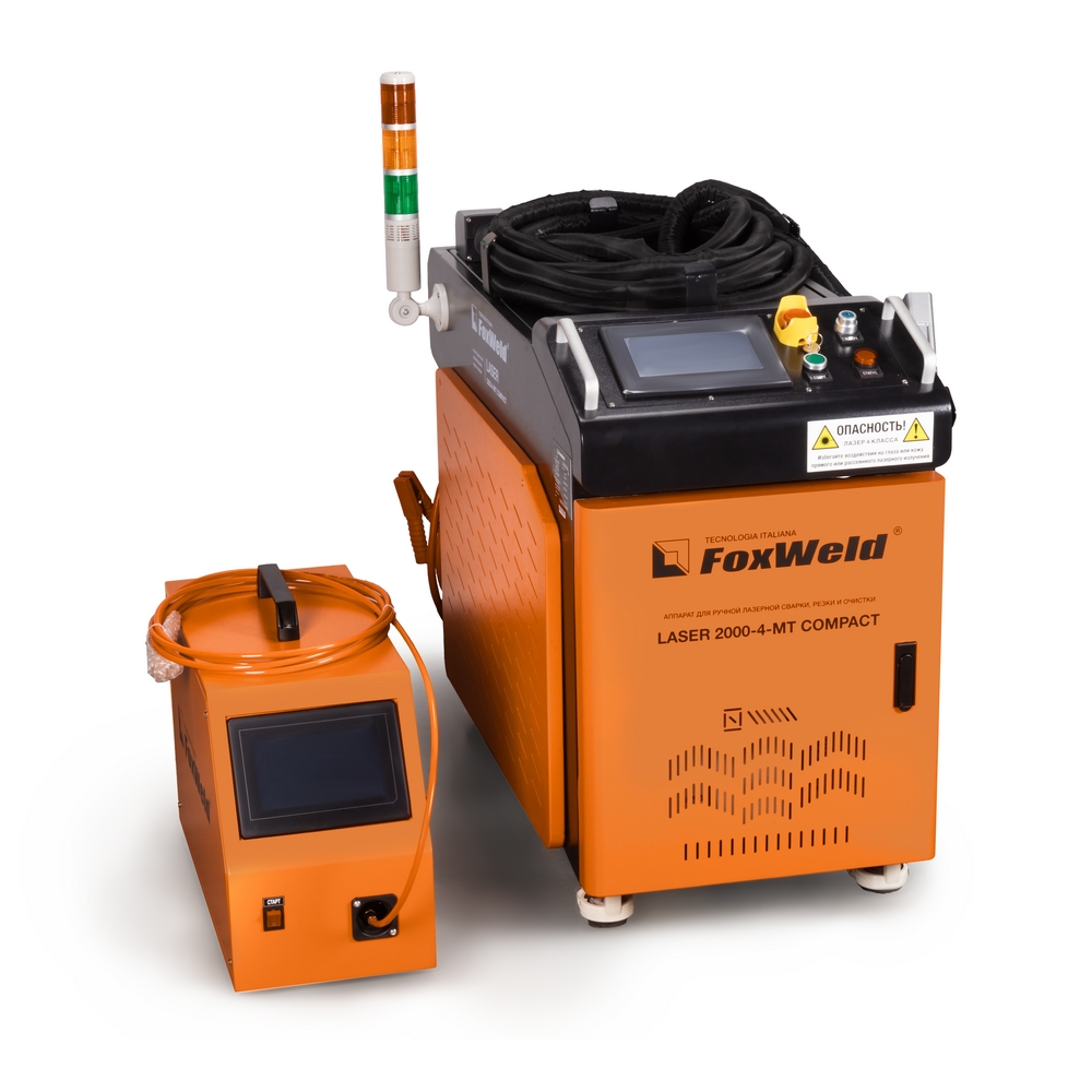 Аппарат для ручной лазерной сварки, резки и очистки FOXWELD LASER 2000-4-МТ COMPACT. Фото 7