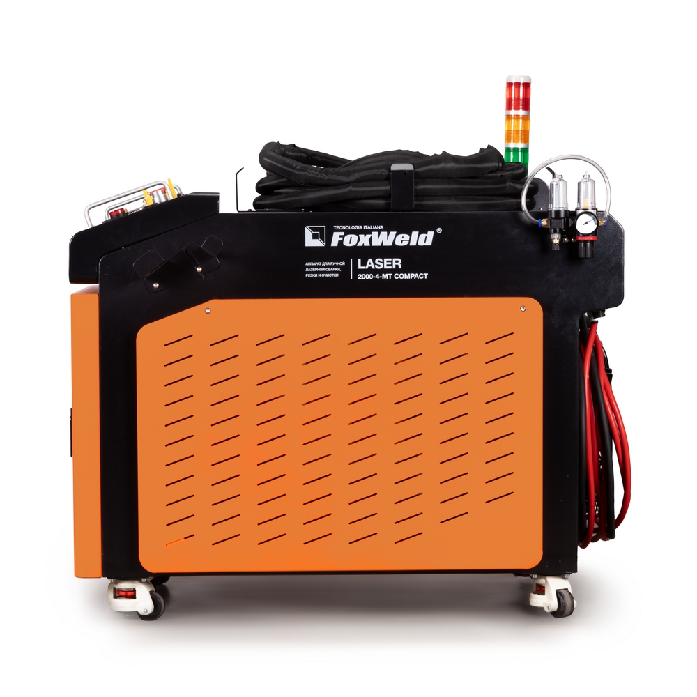 Аппарат для ручной лазерной сварки, резки и очистки FOXWELD LASER 2000-4-МТ COMPACT. Фото 4