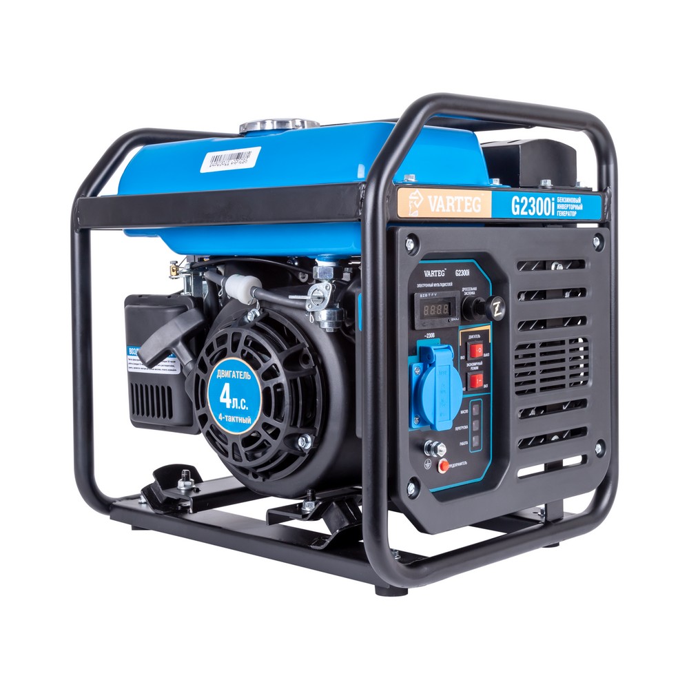 Бензиновый инверторный генератор VARTEG G2300i. Фото 2