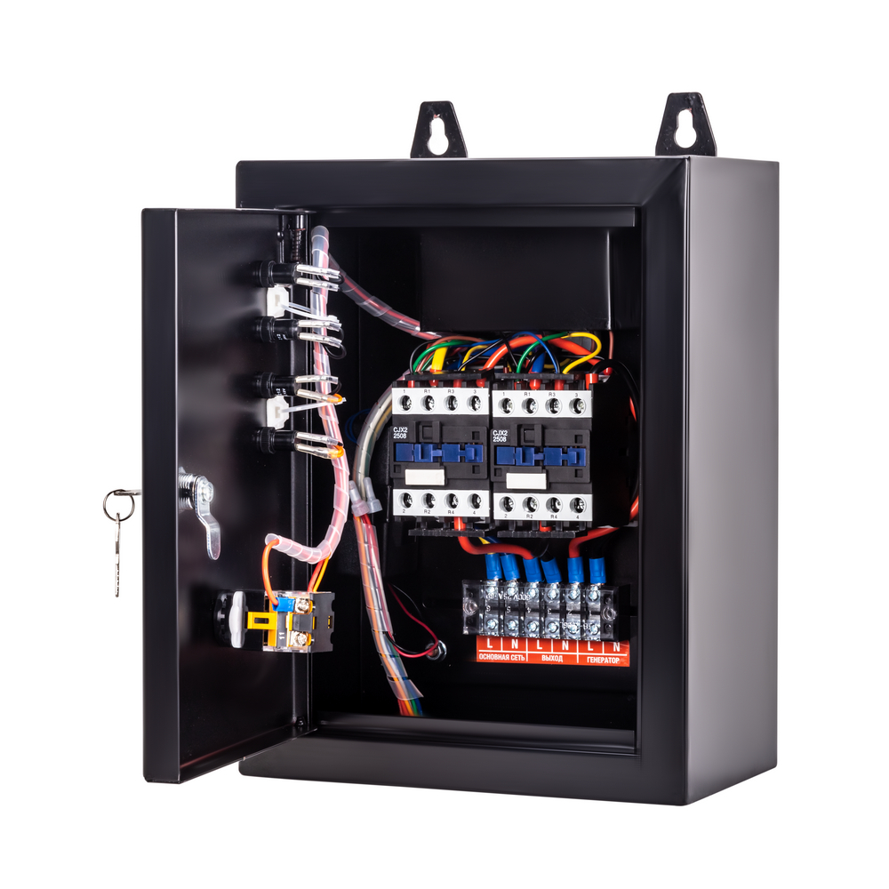 Бензиновый генератор FoxWeld Expert G8500 EW в компл. с блоком автоматики. Фото 7