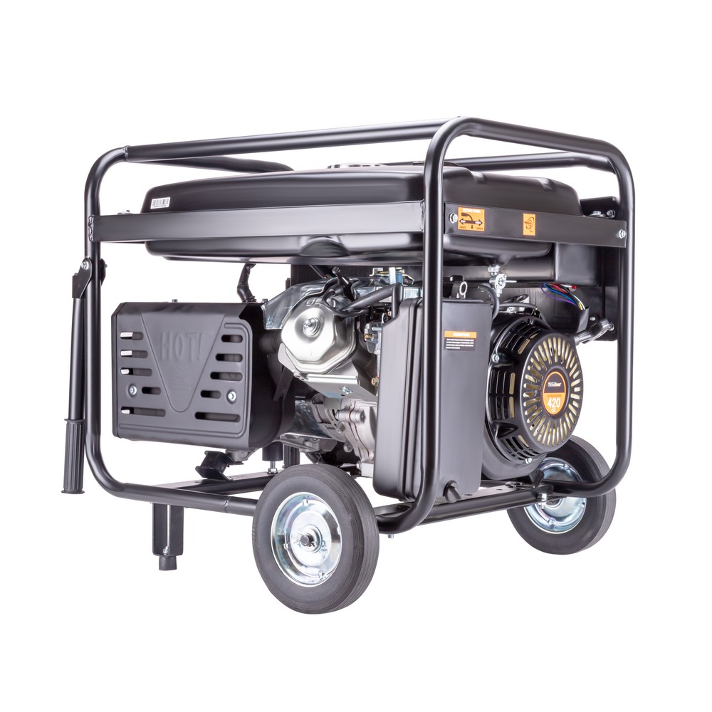 Бензиновый генератор FoxWeld Expert G6500 EW. Фото 5