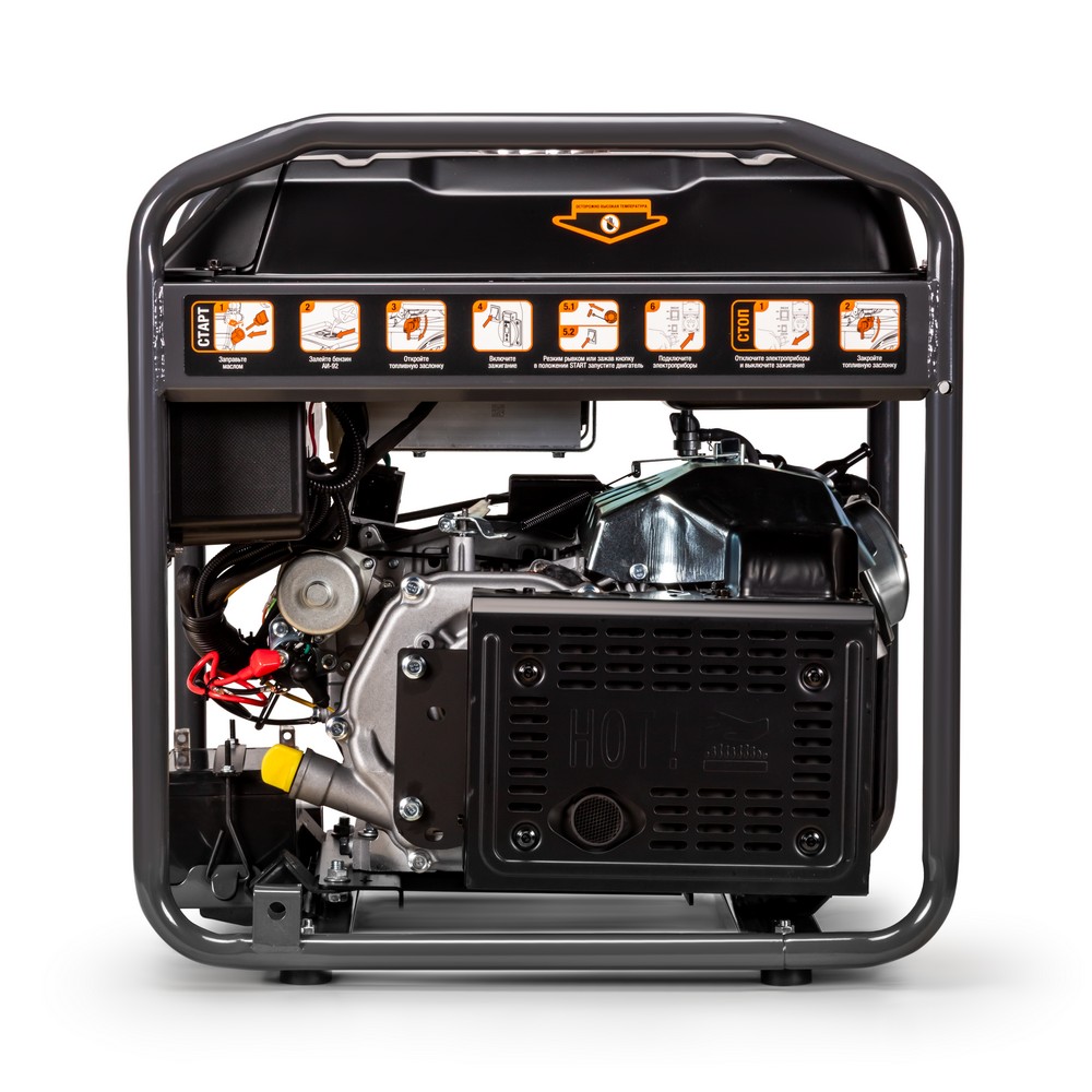 Бензиновый инверторный генератор Foxweld G7700iЕ. Фото 7