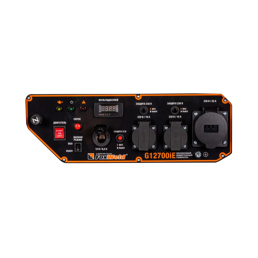 Бензиновый инверторный генератор Foxweld G12700iE. Фото 11