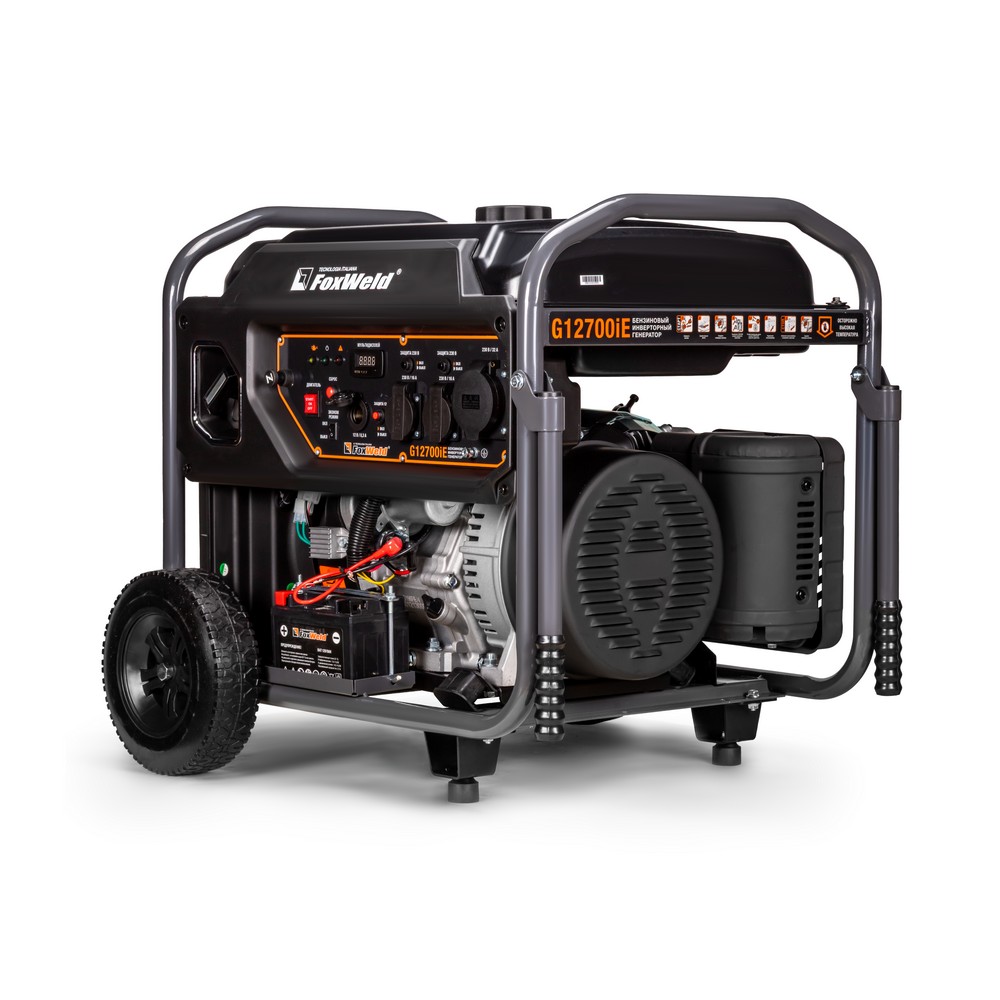 Бензиновый инверторный генератор Foxweld G12700iE. Фото 2