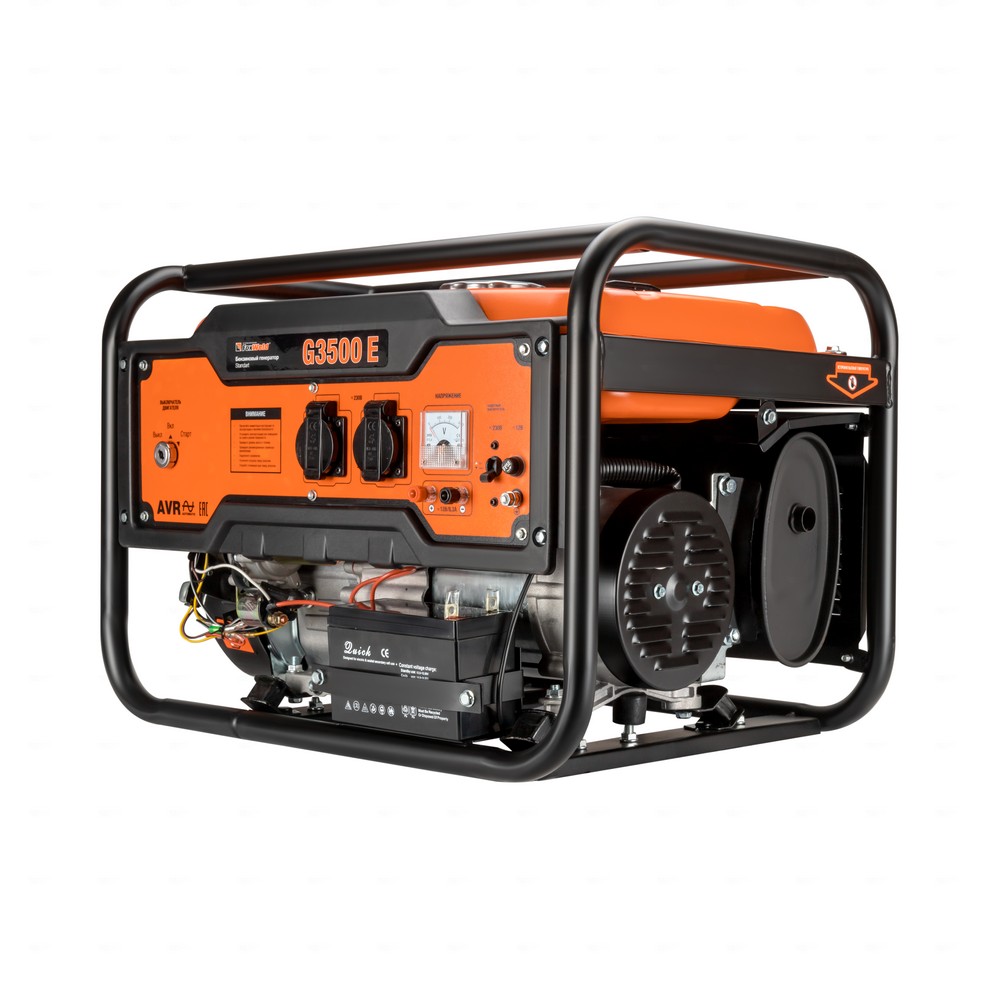 Бензиновый генератор FoxWeld Standart G3500 E. Фото 6