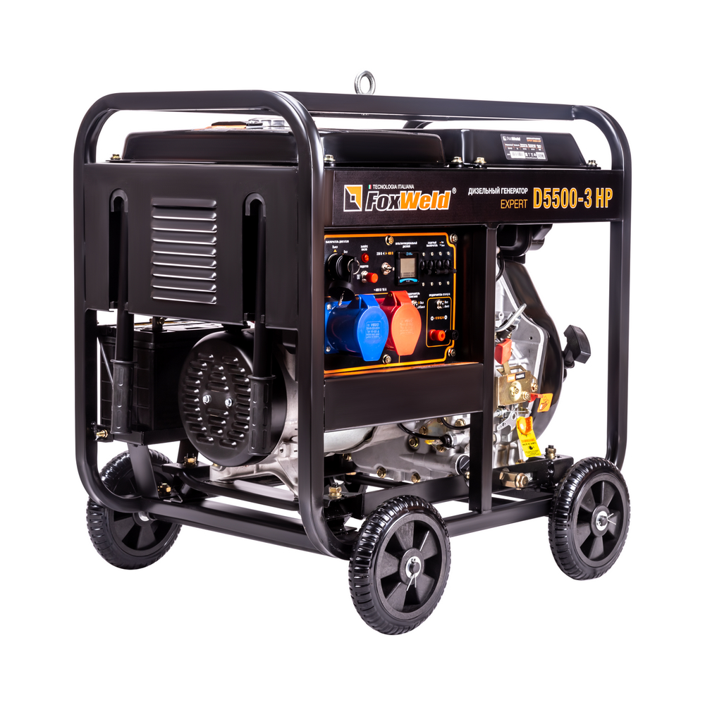 Дизельный генератор FoxWeld Expert D5500-3 HP. Фото 8
