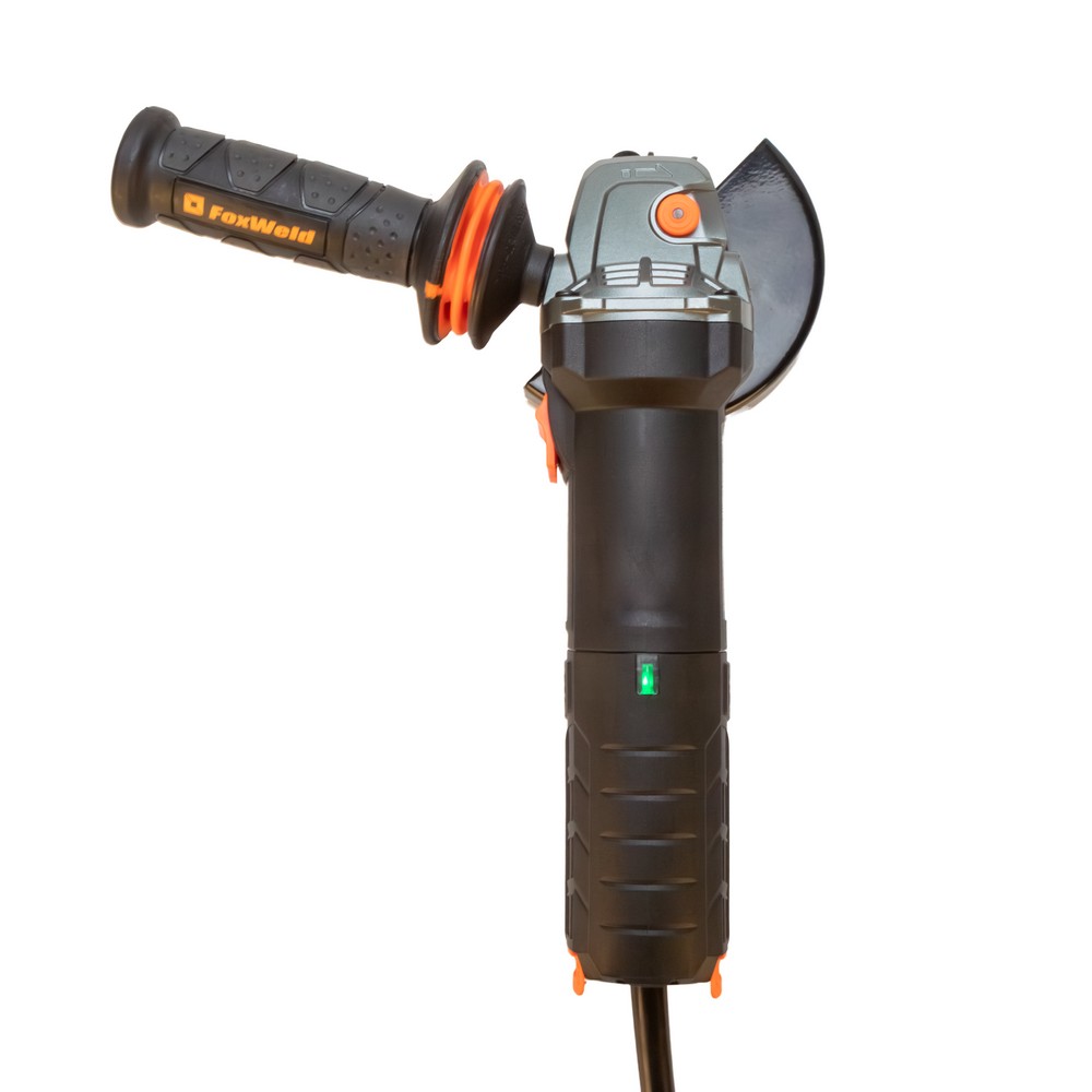 Угловая шлифовальная машина бесщеточная Foxweld Industrial AG 125/ 1600 ХE. Фото 6