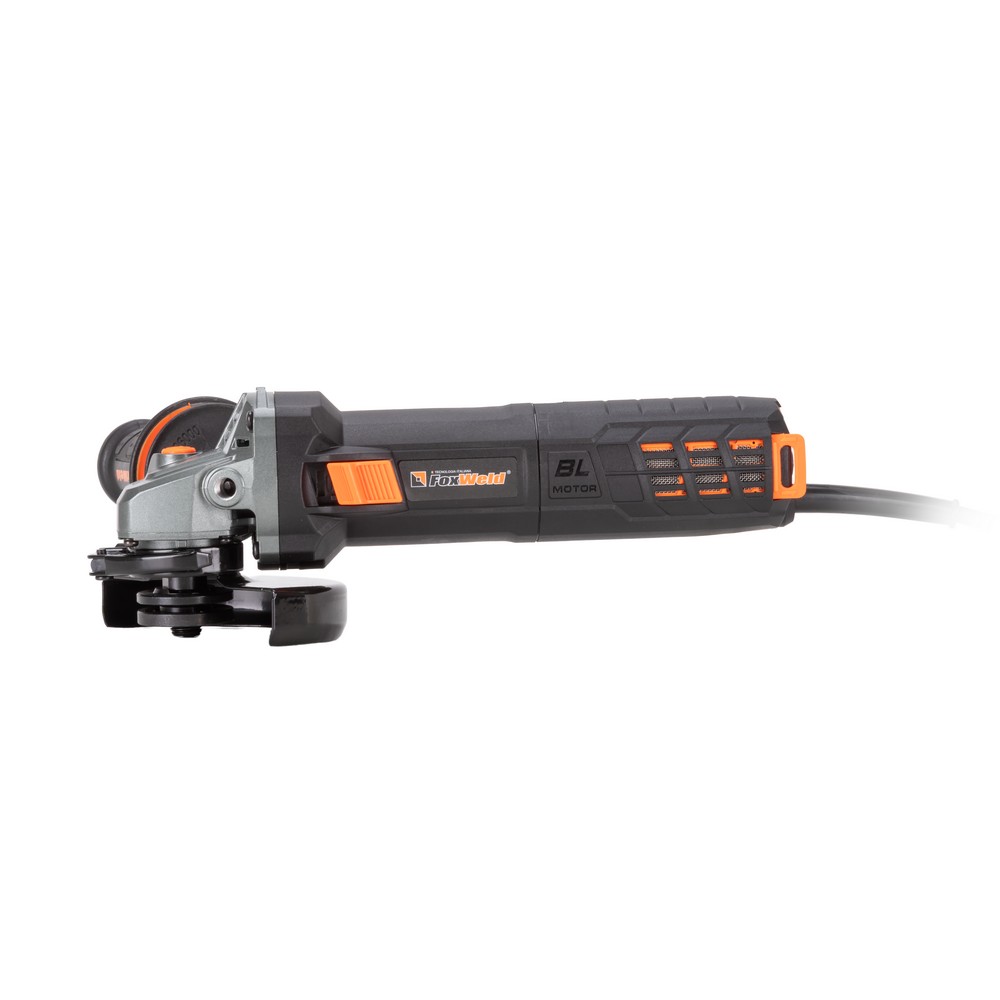 Угловая шлифовальная машина бесщеточная Foxweld Industrial AG 125/ 1600 ХE. Фото 4