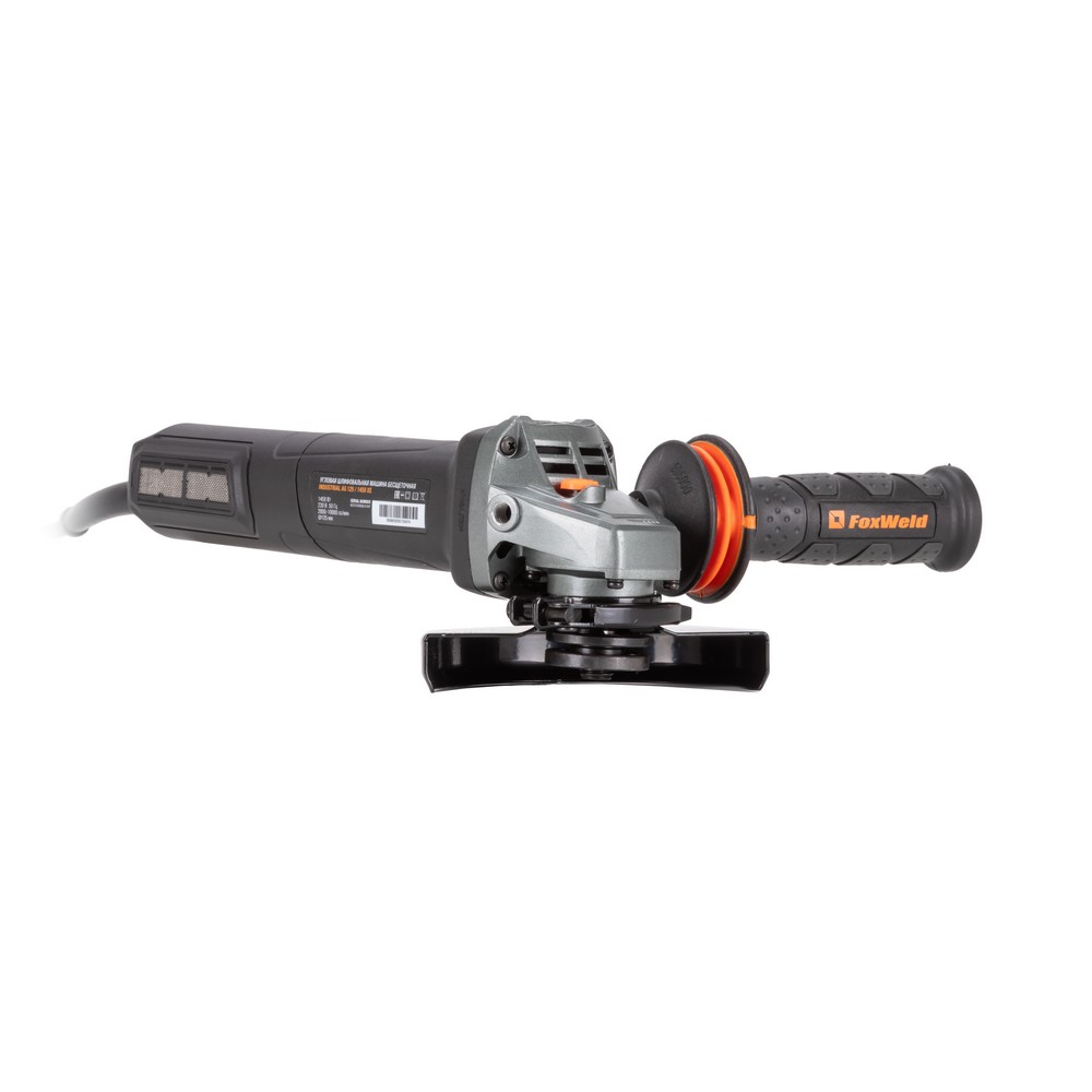 Угловая шлифовальная машина бесщеточная Foxweld Industrial AG 125/1450 ХE. Фото 2