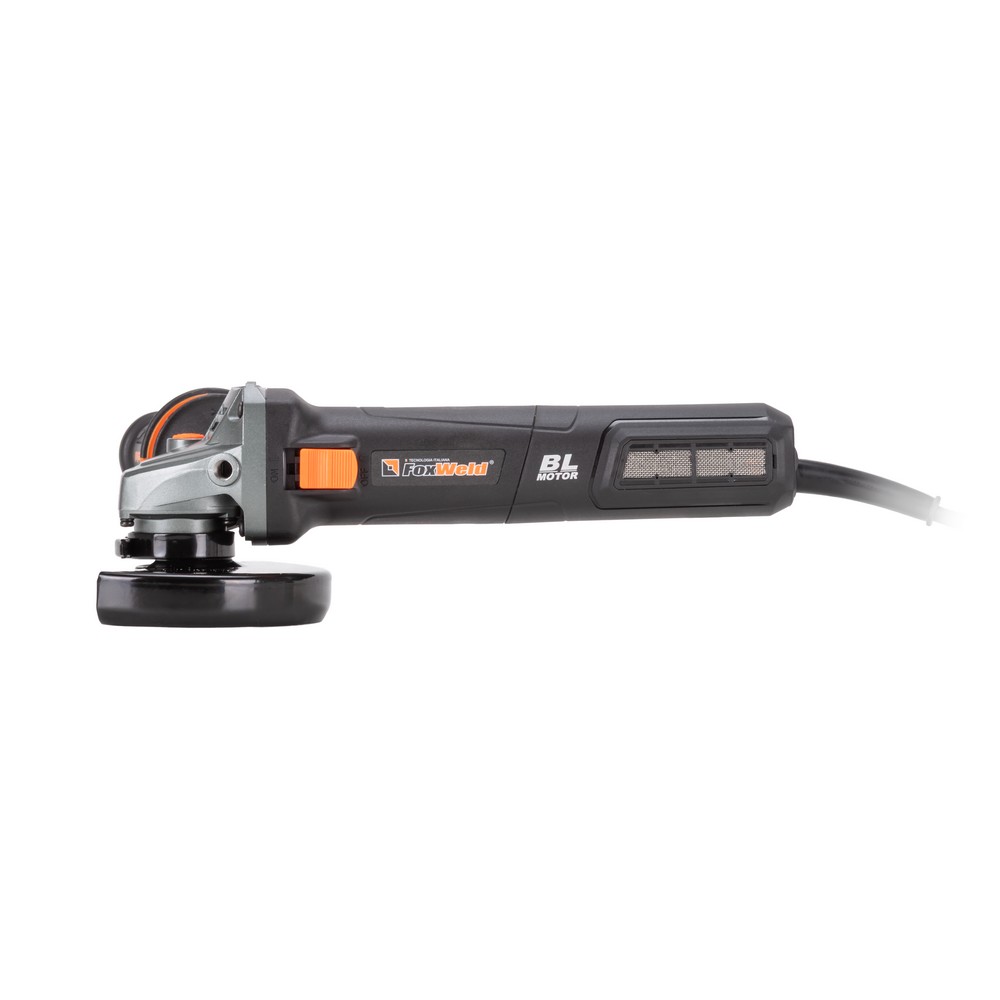 Угловая шлифовальная машина бесщеточная Foxweld Industrial AG 125/1450 ХE. Фото 4