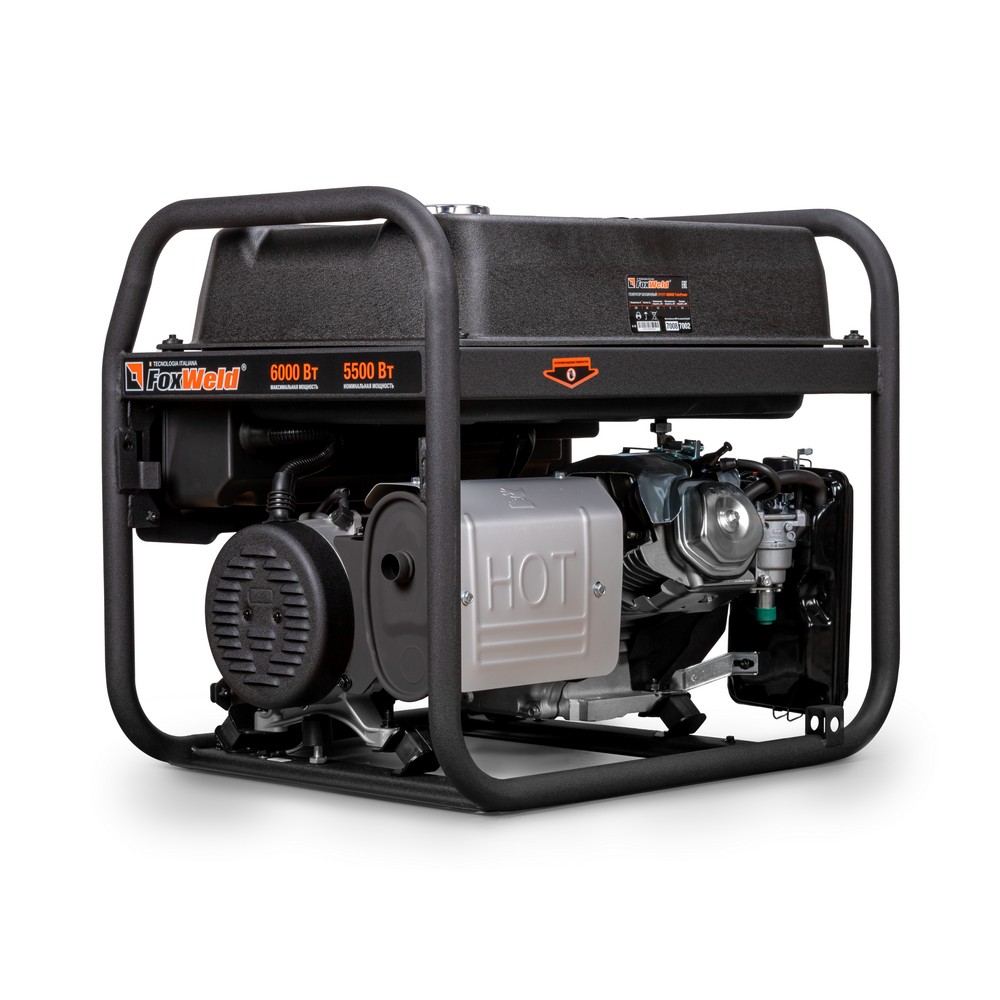 Генератор бензиновый Foxweld Expert G6900E TwinPower 6 кВт/9,4 кВА. Фото 8