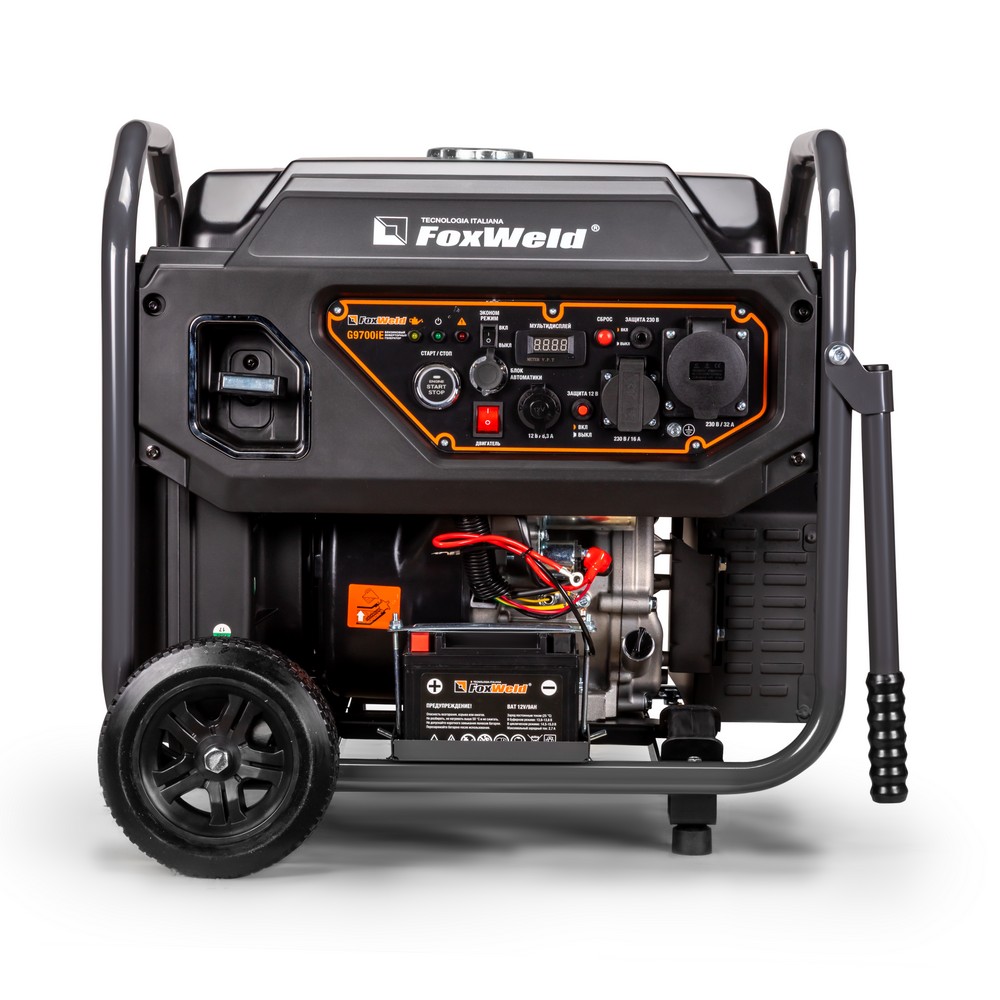 Бензиновый инверторный генератор Foxweld G9700iЕ. Фото 7