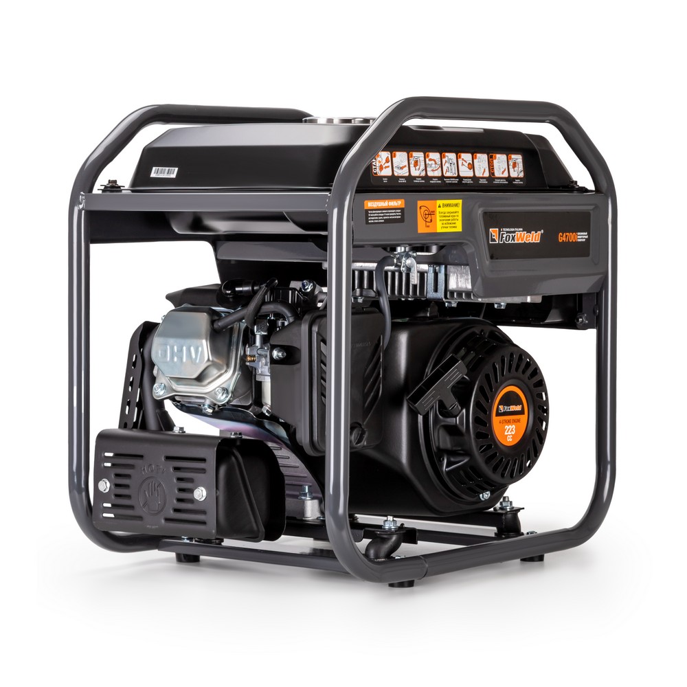 Бензиновый инверторный генератор FOXWELD G4700i. Фото 2