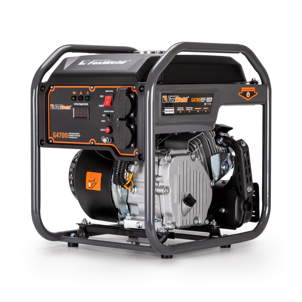 Бензиновый инверторный генератор FOXWELD G4700i. Фото 3