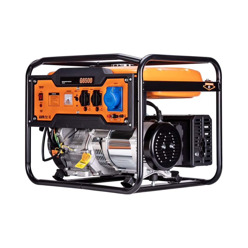 Бензиновый генератор FoxWeld Standart G6500. Фото 5