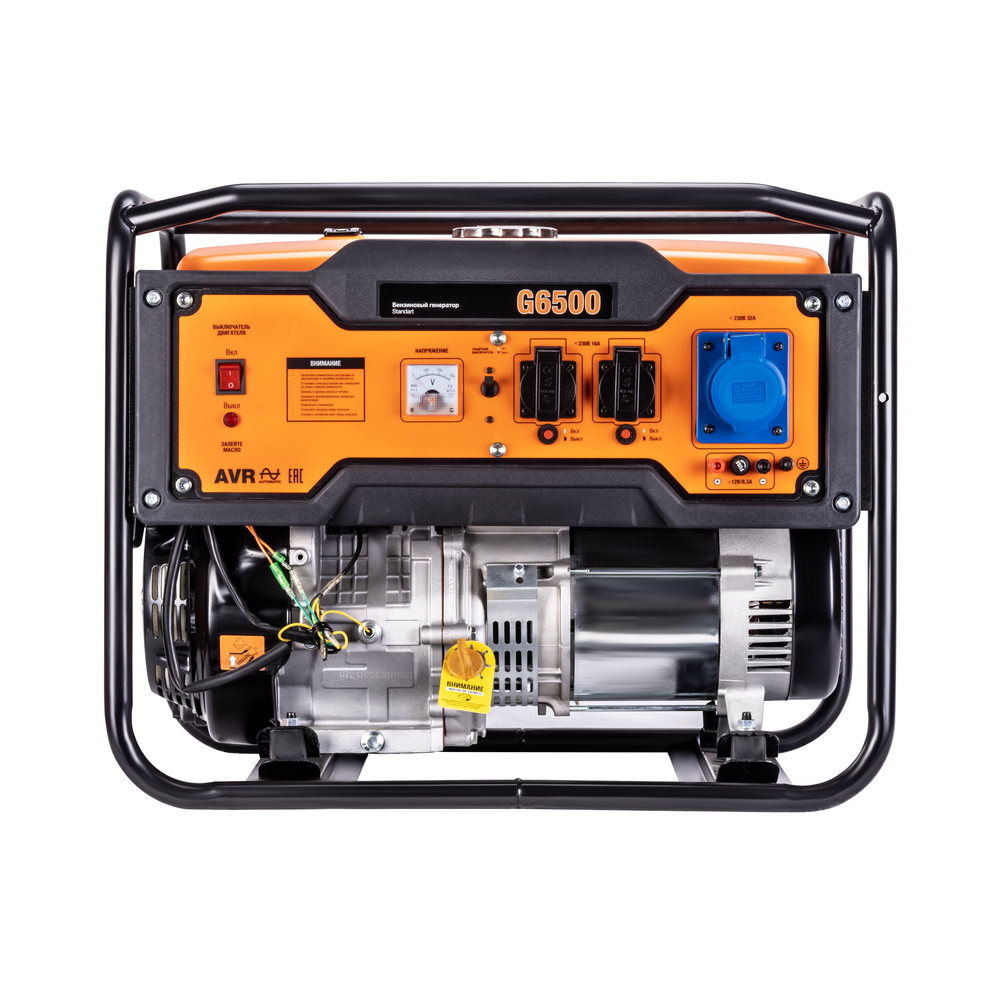 Бензиновый генератор FoxWeld Standart G6500. Фото 4