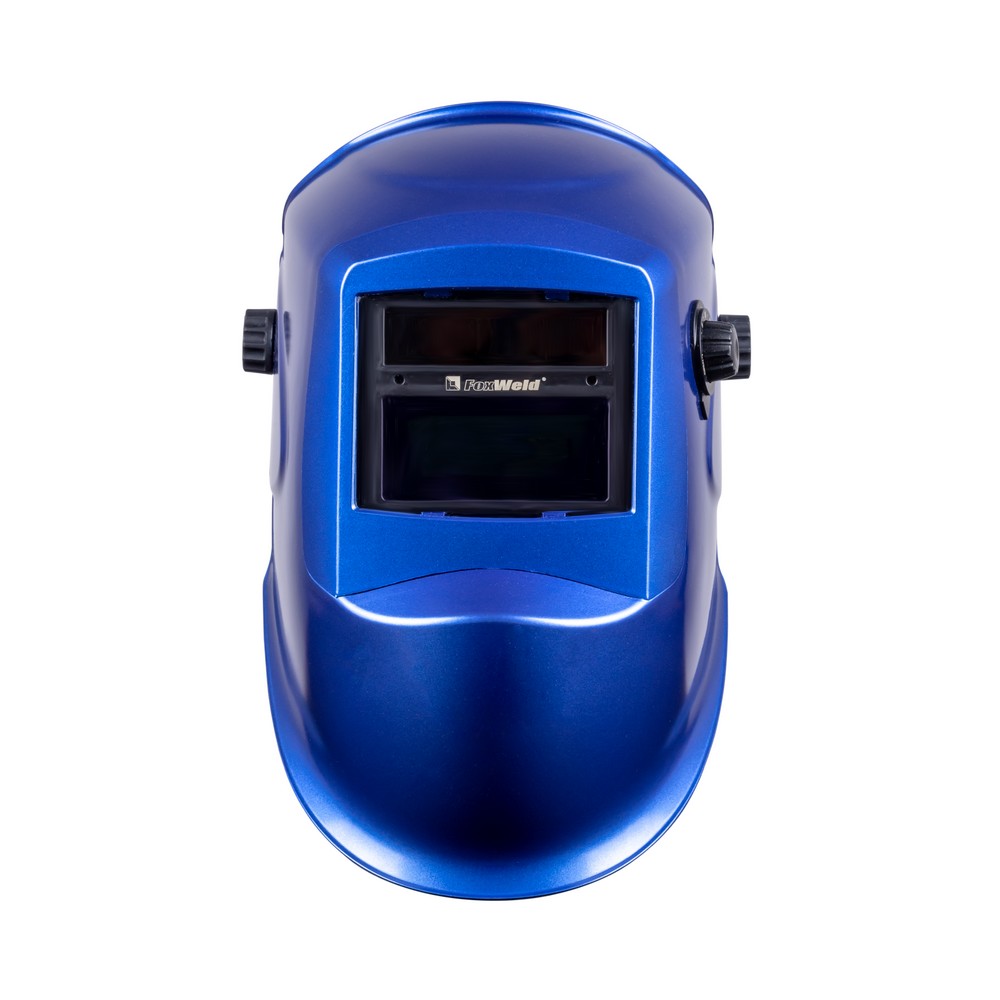 Маска сварщика КОРУНД-2 синяя (ф-р 7100V) без коробки. Фото 2