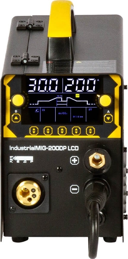 Полуавтомат КЕДР IndustrialMIG-200DP LCD (230В, 30-200А). Фото 3