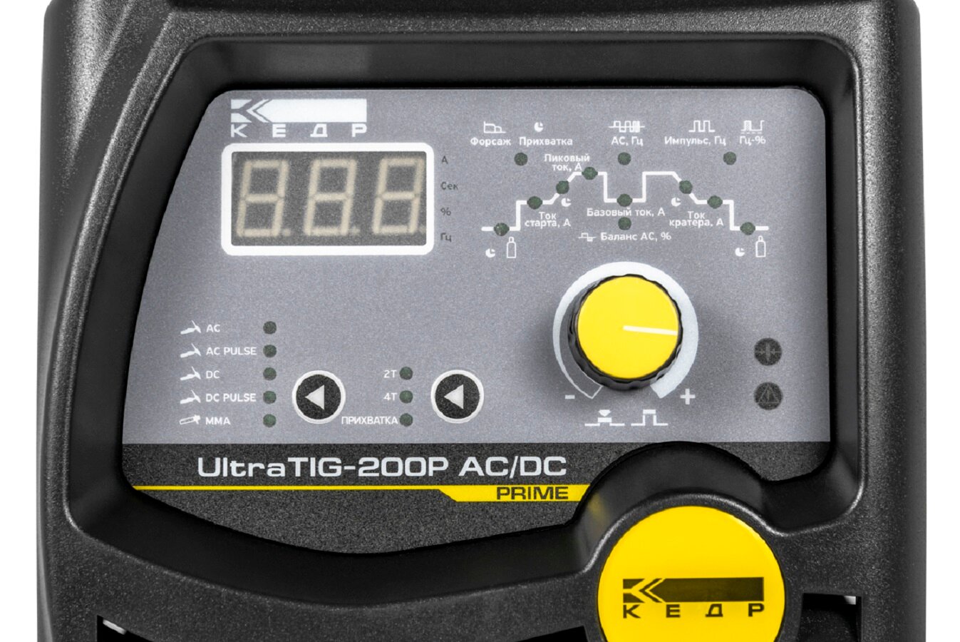 Установка аргонодуговой сварки КЕДР UltraTIG-200P AC/DC (220В, 10-200А). Фото 2