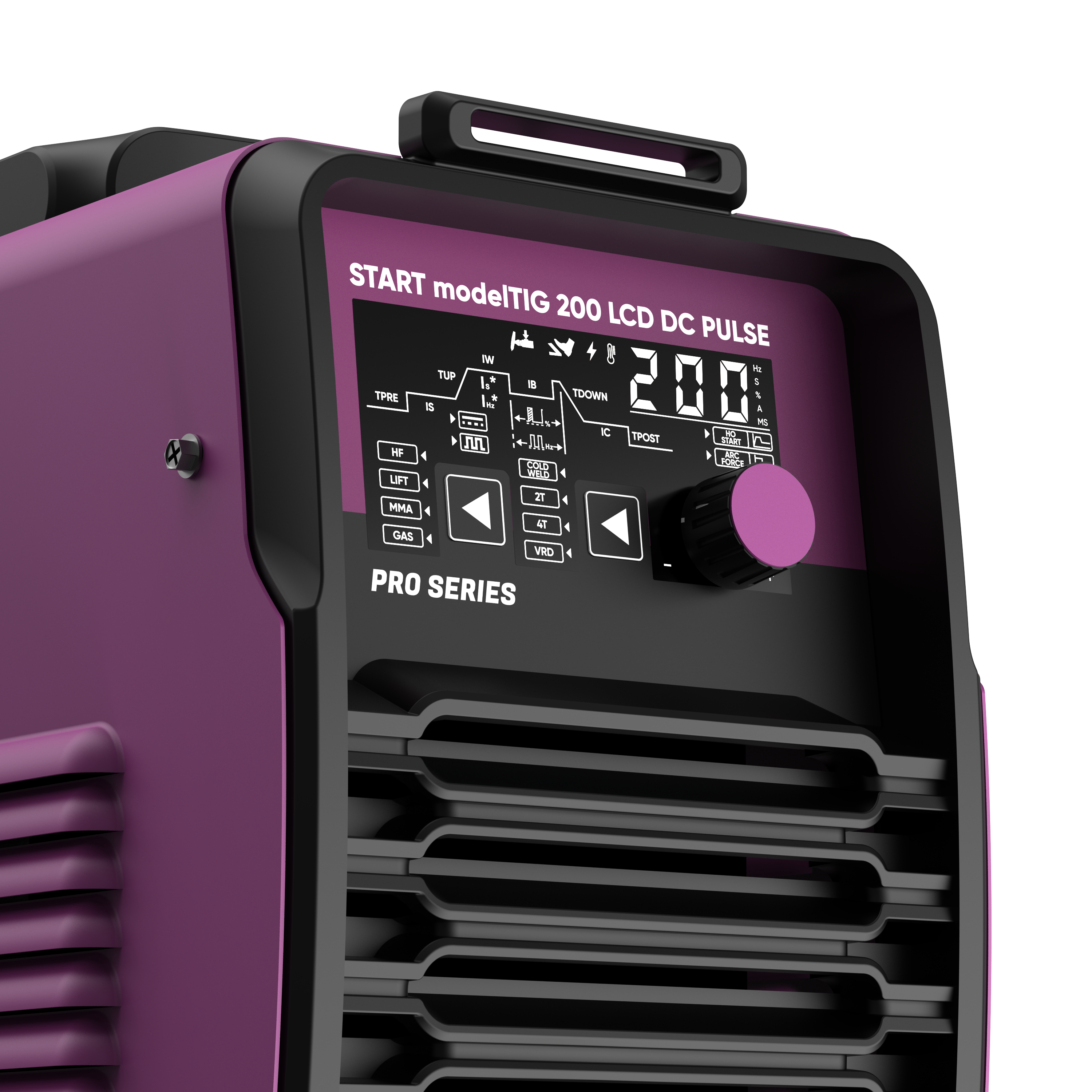 START modelTIG 200 LCD DC PULSE Установка аргонодуговой сварки 3W200PL. Фото 7