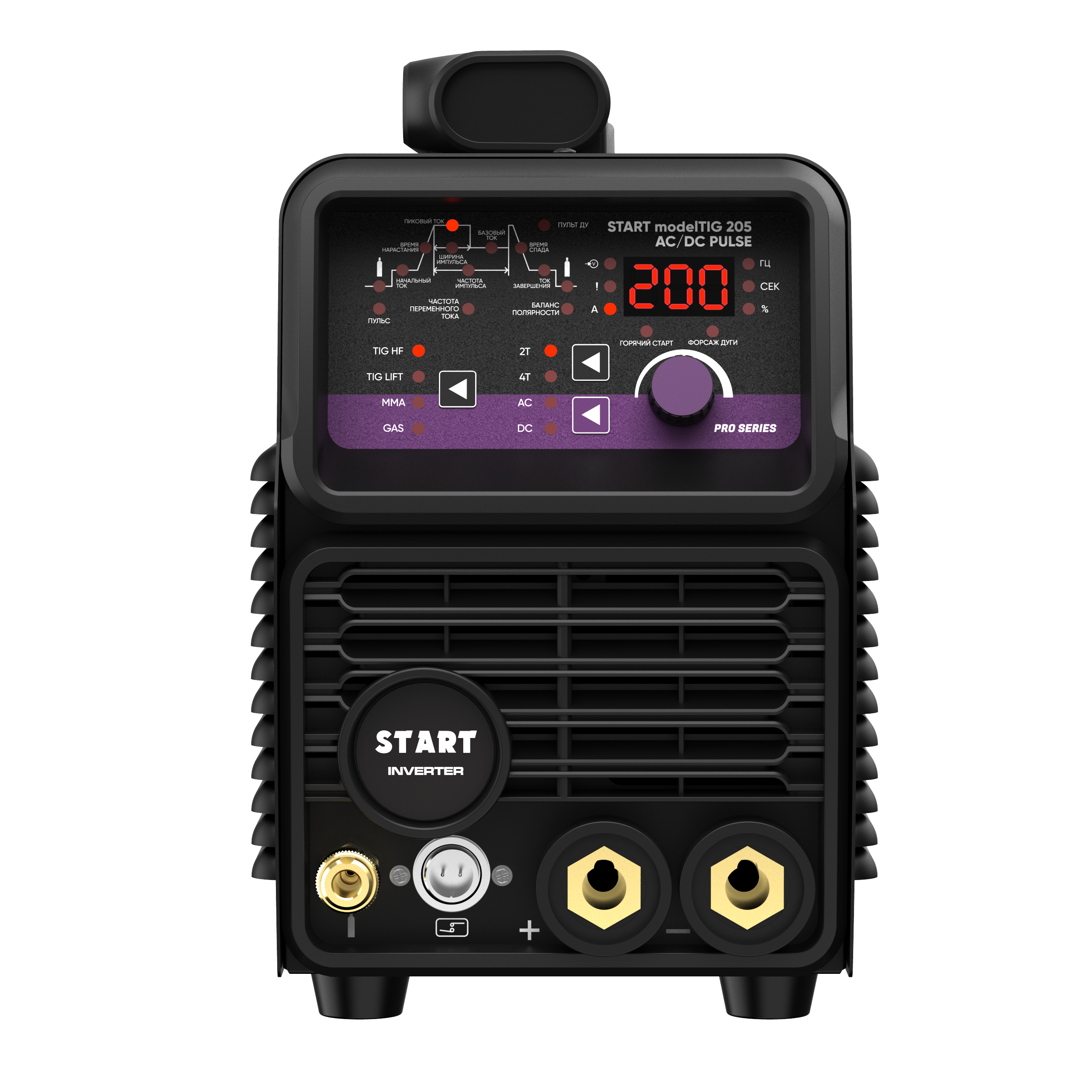 START modelTIG 205 AC/DC TIG PULSE Установка аргонодуговой сварки 3W205AP. Фото 2