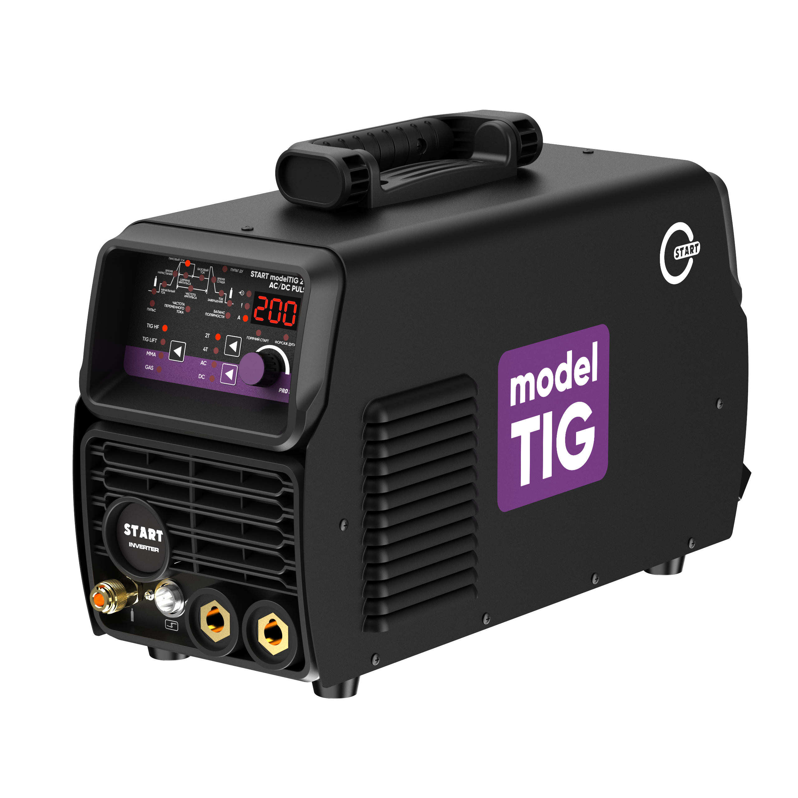 START modelTIG 205 AC/DC TIG PULSE Установка аргонодуговой сварки 3W205AP. Фото 3