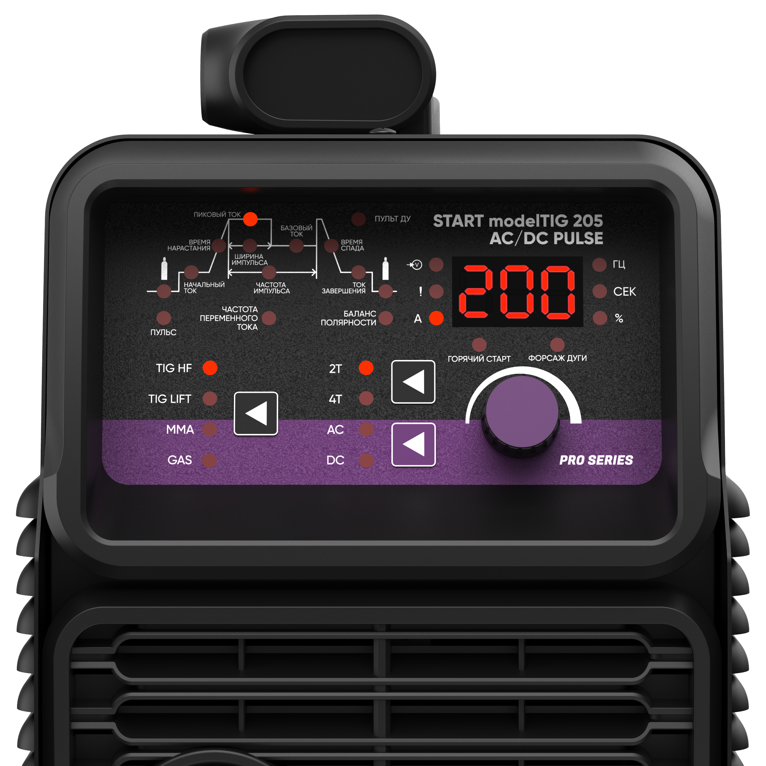 START modelTIG 205 AC/DC TIG PULSE Установка аргонодуговой сварки 3W205AP. Фото 6
